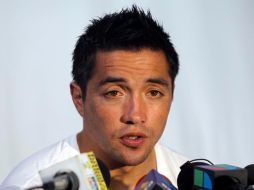 El jugador Miguel Pinto dijo que el grupo está tranquilo y, obviamente, muy contento.  /