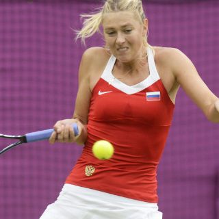 Sharapova sale indemne de una trampa