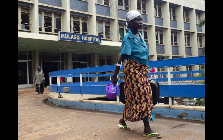 El Hospital Mulago en Kampala, donde se detectó el mortífero virus del ébola. AFP  /