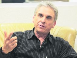 ALCALDE ELECTO. El futuro presidente municipal de Mazamitla, Eduardo Anaya Ruán, ayer en EL INFORMADOR.  /