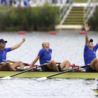 Ucrania se impone en cuatro scull femenino