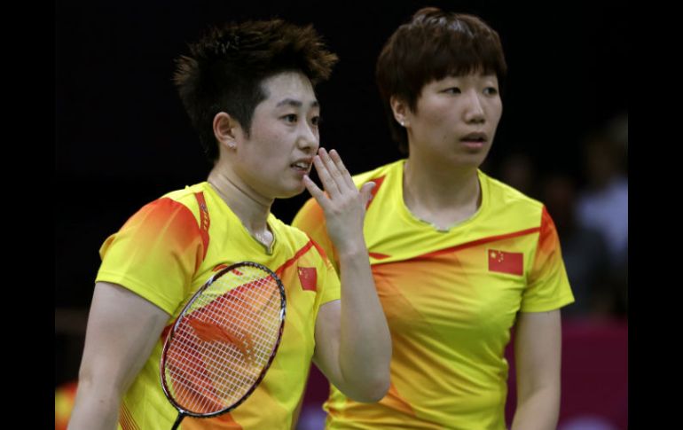 Entre las descalificadas se encuentran las chinas Yu Yang y Wang Xiaoli, campeonas del mundo. AP  /
