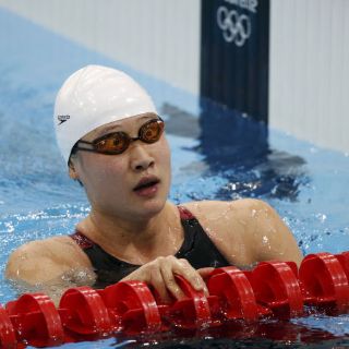 Jiao logra récord olímpico para China