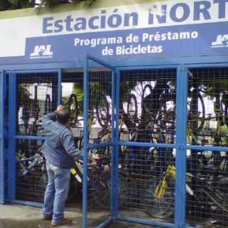 Regresa préstamo de bicicletas en módulo de Periférico Norte