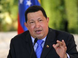 El presidente de Venezuela, Hugo Chávez, señaló que los sirios son los que deben buscar una solución pacífica. EFE  /