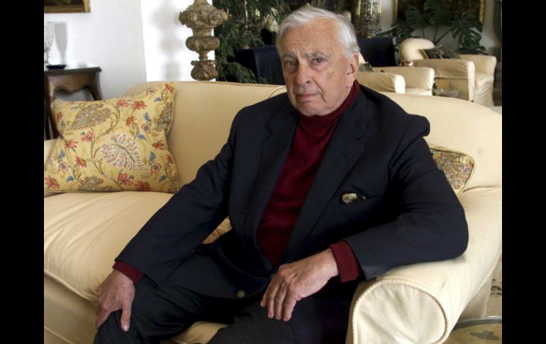 Taibo II dijo que Vidal era descrito como uno de los hombres más grandes de las letras de EU. AP  /