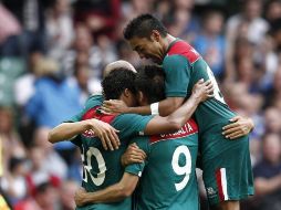 El Tri se quedó con el primer lugar del grupo B del torneo Olímpico de futbol al vencer al cuadro suizo. EFE  /