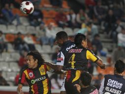 El ecuatoriano Félix Borja, quien ayer renovó su contrato con Pachuca, anotó un doblete en un marcador.STRAFFON IMAGES  /