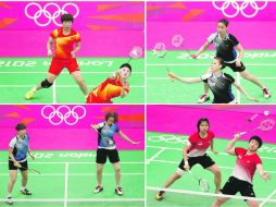 Cepilladas. Un equipo de China, dos de Corea del Sur y otro de Indonesia fueron descalificados. REUTERS  /