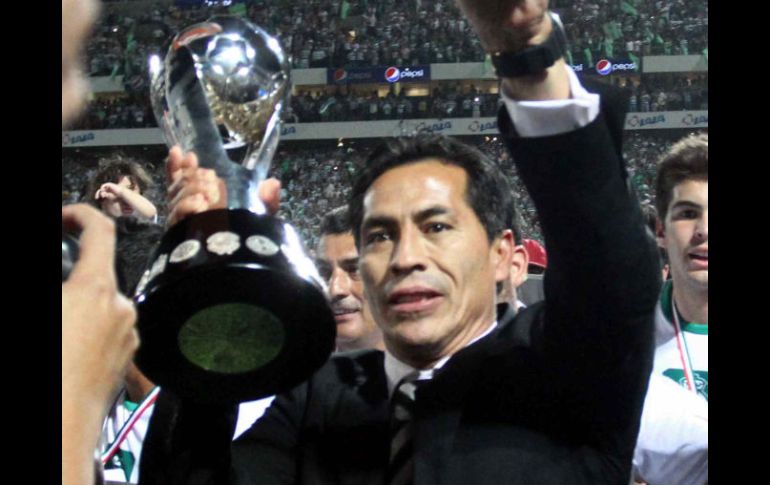 Por fin. Tras varios intentos, Benjamín Galindo se proclamó monarca en el Torneo Clausura 2012. MEXSPORT  /