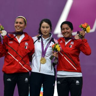 Podio histórico para arqueras mexicanas