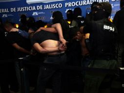 La detención de los sujetos la realizaron elementos de Procuraduría del Estado, mediante un operativo. ARCHIVO  /