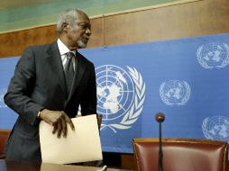 Kofi Annan renuncia como enviado especial de la ONU para Siria. REUTERS  /