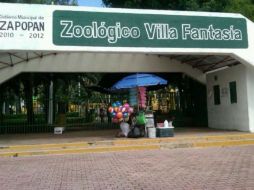 Zoológico Villa Fantasía ubicado en Zapopan.  /