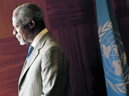 El ex secretario general de la ONU no quiso renovar su función como enviado en Siria. AFP  /