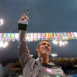 Phelps protagoniza gran momento en Londres 2012