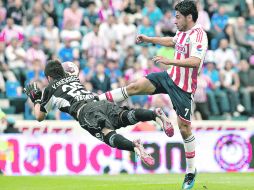 Yosgart Gutiérrez, se lanza para quitarle la oportunidad a Rafael Márquez Lugo. MEXSPORT  /