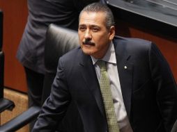 El coordinador priista en la Cámara de Senadores, Manlio Fabio Beltrones, destaca que el poder y el gobierno serán compartidos. ARCHIVO  /
