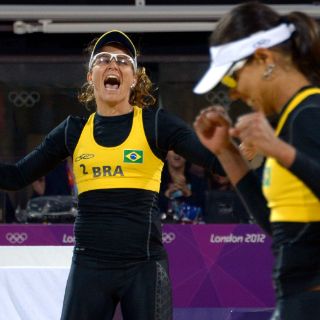 Brasileñas, a semifinales de voleibol de playa