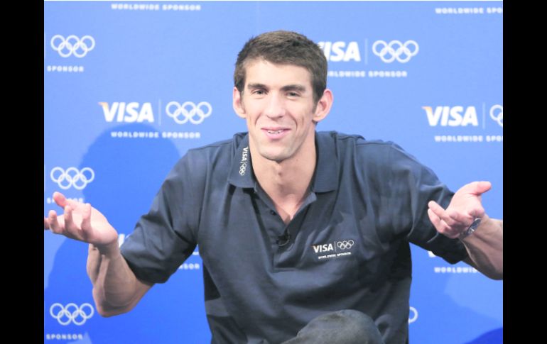 Michael Phelps, asegura que su futuro es una incógnita. AP  /