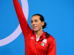 Laura Sánchez le entrega a México su tercer medalla en clavados en Londres 2012, deporte con exponentes como Capilla o Platas. AFP  /