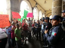 El pasado tres de agosto, los comerciantes tomaron por casi cinco horas el primer cuadro tapatío. ARCHIVO  /