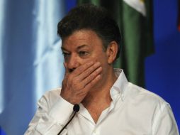 El presidente de Colombia, Juan Manuel Santos. AFP  /