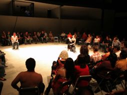 Intentan hacer del teatro una material de goce escénico y de lectura. ARCHIVO  /