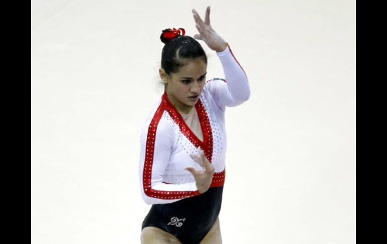 La atleta está en la Villa Olímpica en compañía del equipo mexicano de gimnasia. ARCHIVO  /