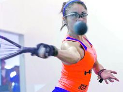 Quiere ganar. Paola está instalada en las finales de singles y dobles. MEXSPORT  /