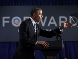 Barack Obama durante un evento de recaudación en Stamford. AP  /