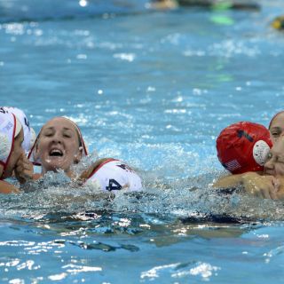 Estados Unidos es finalista en waterpolo