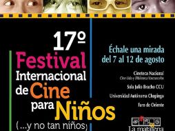 Cartel oficial de este 17º Festival de Cine organizado por la asociación ''La Matatena, A.C''. ESPECIAL  /