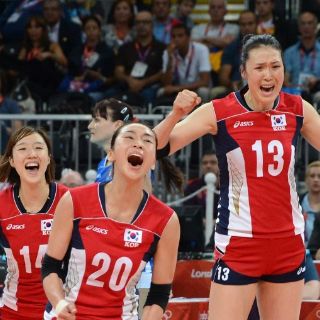 Corea del Sur en semifinales de voleibol femenino