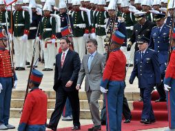 El presidente de Colombia, Juan Manuel Santos, garantizó que trabajará por optimizar la seguridad en su país. AFP  /