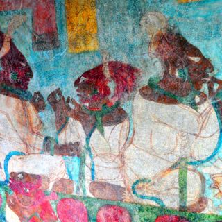 Especialistas mexicanos rescatan del deterioro pinturas murales prehispánicas