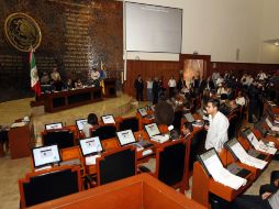 El gobernador electo de Jalisco, Aristóteles Sandoval tiene influencia sobre 23 diputados; la mayoría en el Congreso. ARCHIVO  /