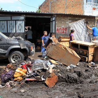 Alud dañó 197 casas en Arenales
