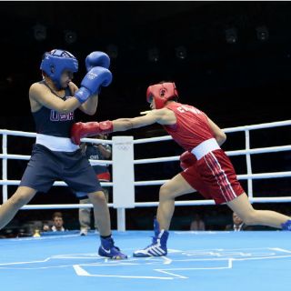 La china Ren primera finalista del boxeo
