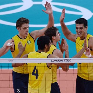 Brasil pasa a las semifinales del voleibol