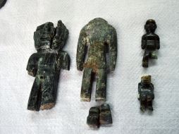 Entre lo recuperado se encontraron esculturas representativas de la tradición de las tumbas de tiro. ARCHIVO  /