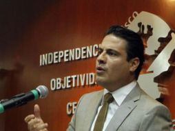 Aristóteles Sandoval, informó hoy a través de su cuenta de twitter sobre la reunión. ARCHIVO  /