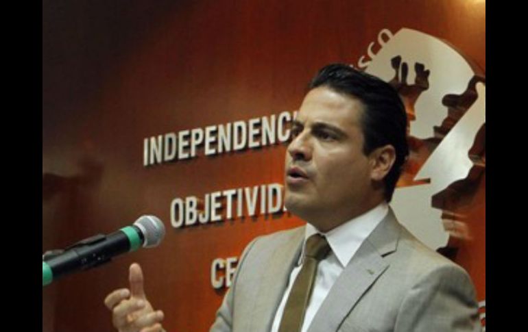 Aristóteles Sandoval, informó hoy a través de su cuenta de twitter sobre la reunión. ARCHIVO  /