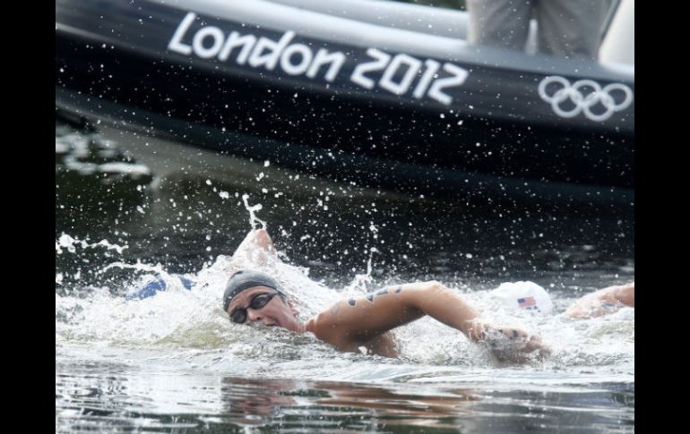 Risztov es campeona olímpica con tiempo de una hora, 57 minutos, 38 segundos. REUTERS  /