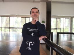 El bailarín señaló, ''este trabajo es para que el pueblo de Jalisco se enamore de esta Compañía, la ame y la respete''. ESPECIAL  /