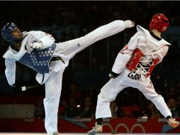 Osornio cayó contra el británico Martin Stamper. AFP  /