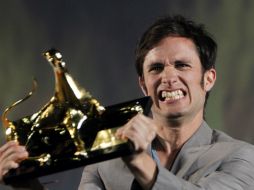 ael García Bernal, galardonado con el Premio Excelencia Moët Chandon. AP  /