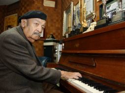 Manuel Esperón (1911-2011), autor de grandes temas de la Época de Oro del Cine Mexicano. ARCHIVO  /