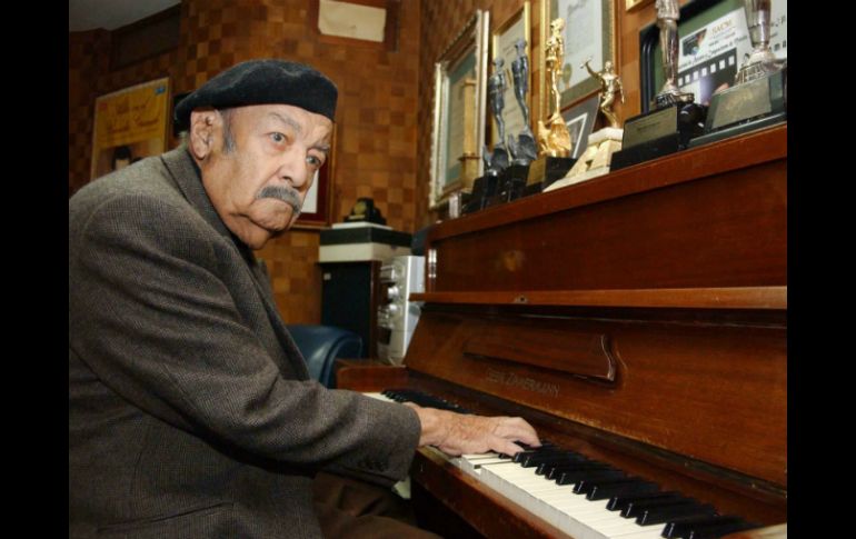 Manuel Esperón (1911-2011), autor de grandes temas de la Época de Oro del Cine Mexicano. ARCHIVO  /