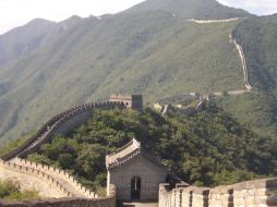 El derrumbe fue de un tramo de 36 metros de la Gran Muralla en la provincia de Hebei, que rodea Beijing. ESPECIAL  /